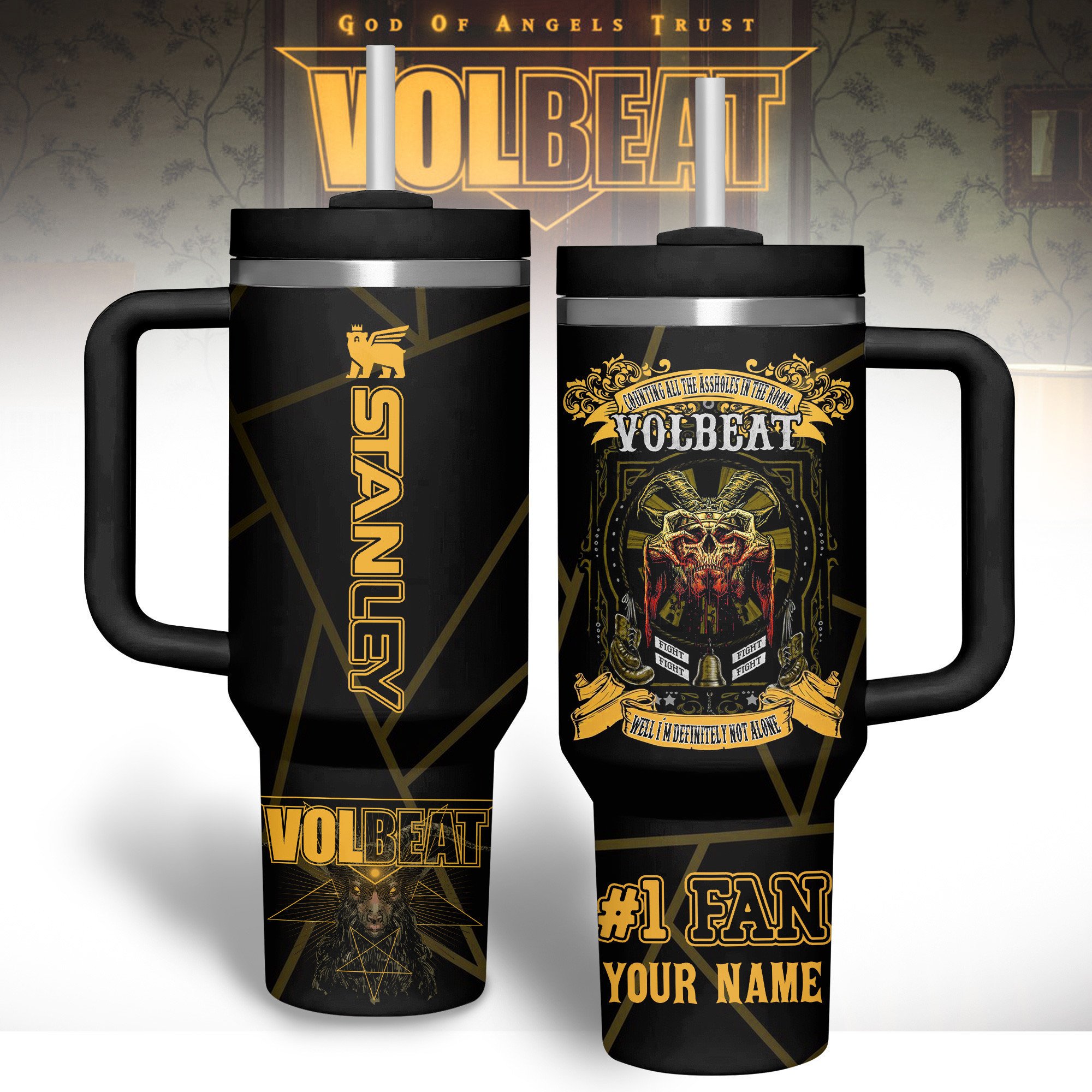 Volbeat Band Music Custom Stanley Cup 40 oz 30 oz Tumbler With HandleTVC2301182