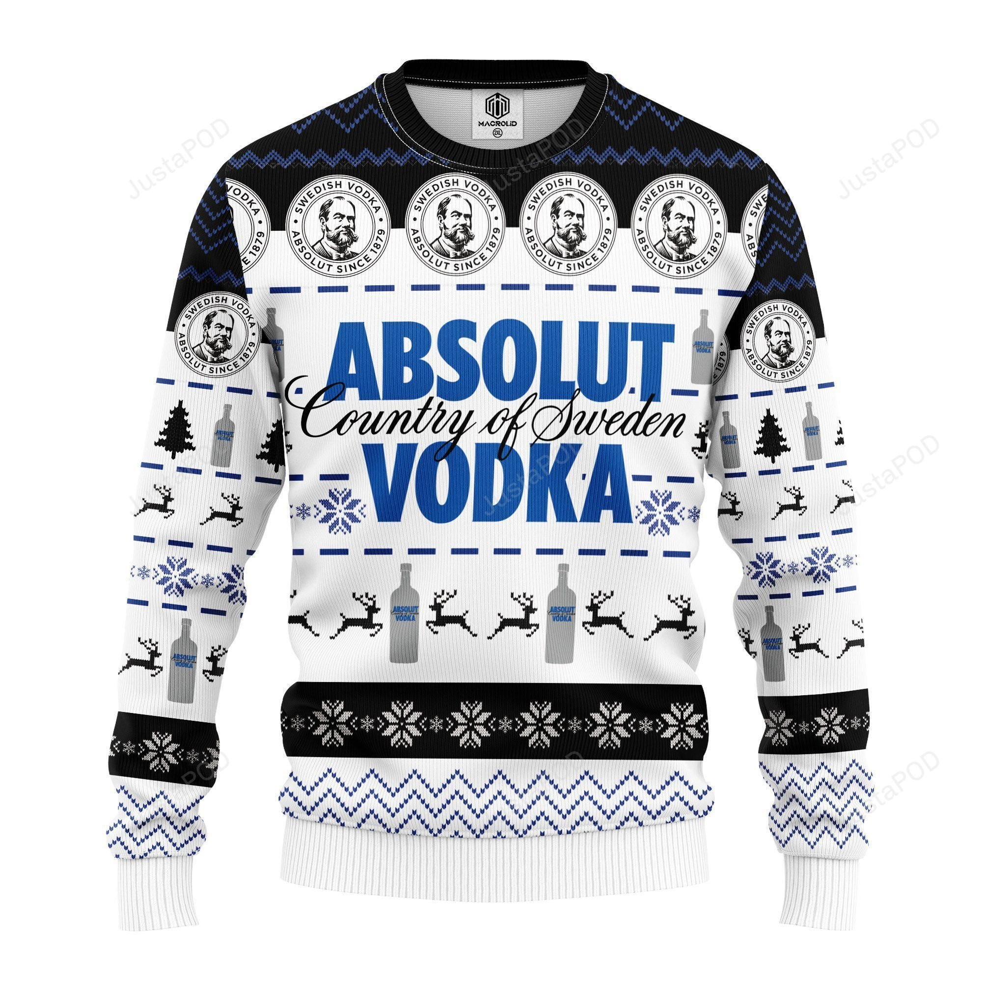 Volka Ugly Christmas Sweater Adult 3D Funny Matching for family