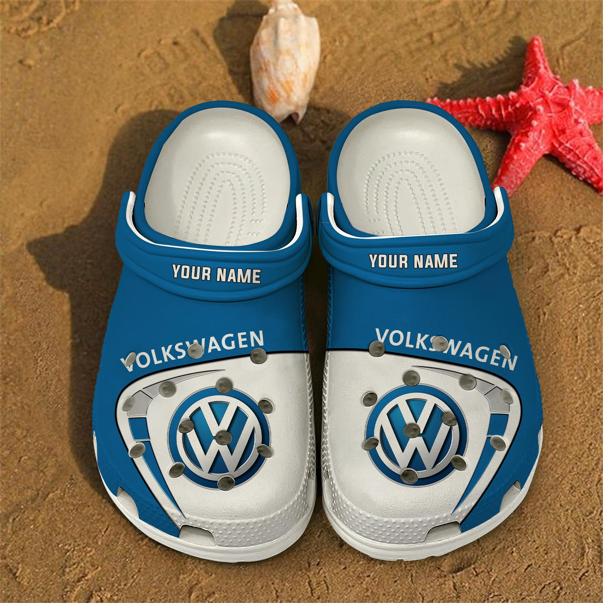 Volkswagen Trucks Crocs Crocband Clogs Shoes Comfortable For Men Women and Kids
