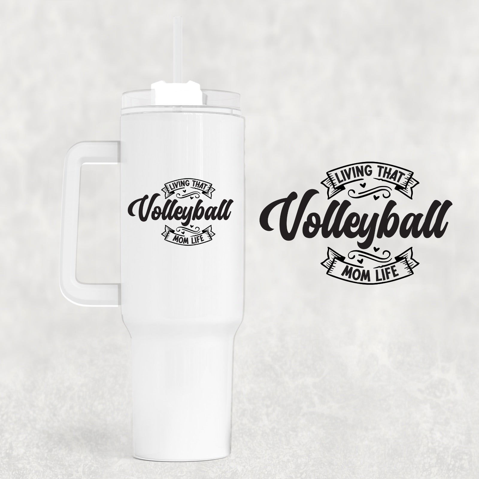 Volleyball Custom Stanley Cup 40 oz 30 oz Tumbler With HandleTVC2301748