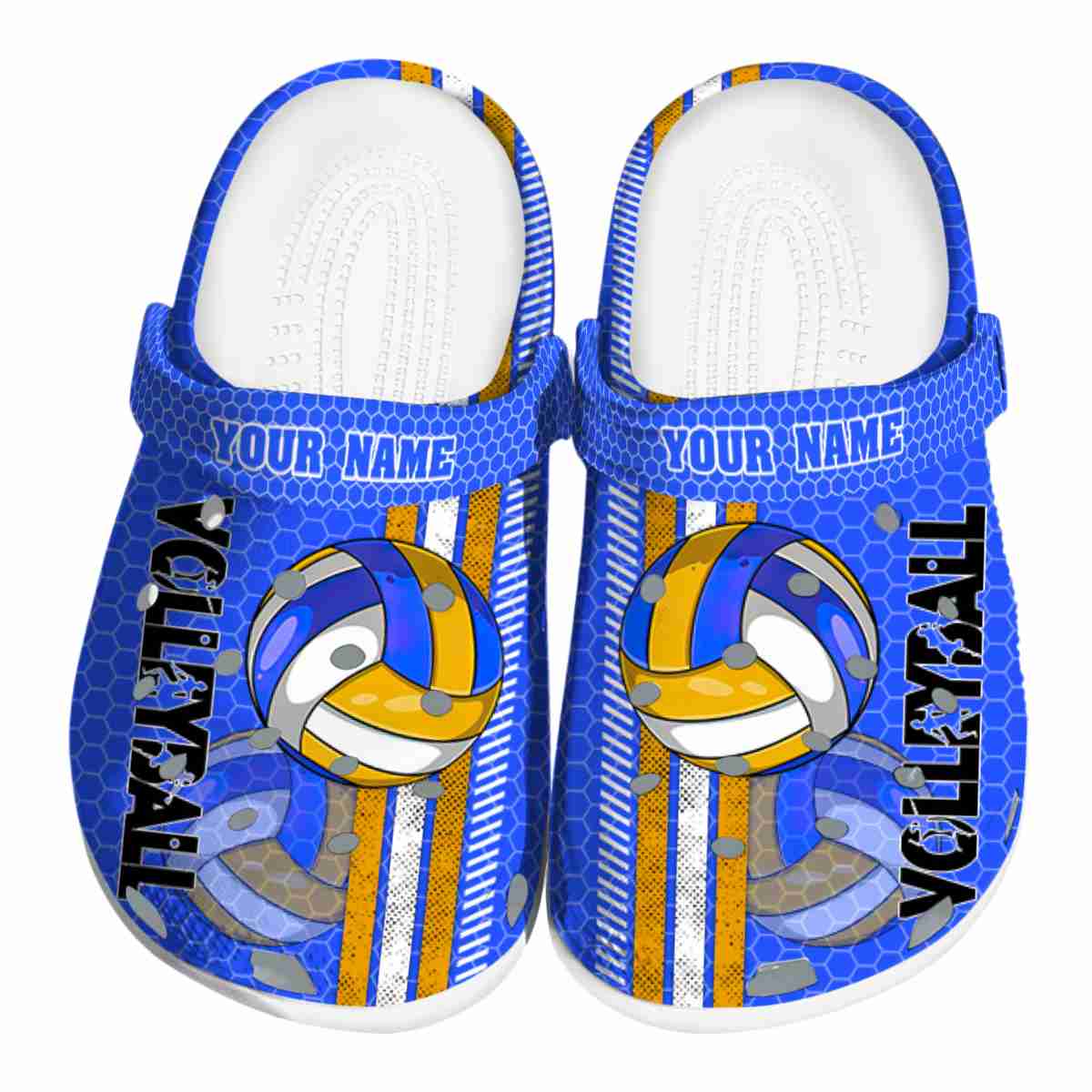 Volleyball Sport Crocs Crocband Clogs Shoes Comfortable For Men Women and Kids