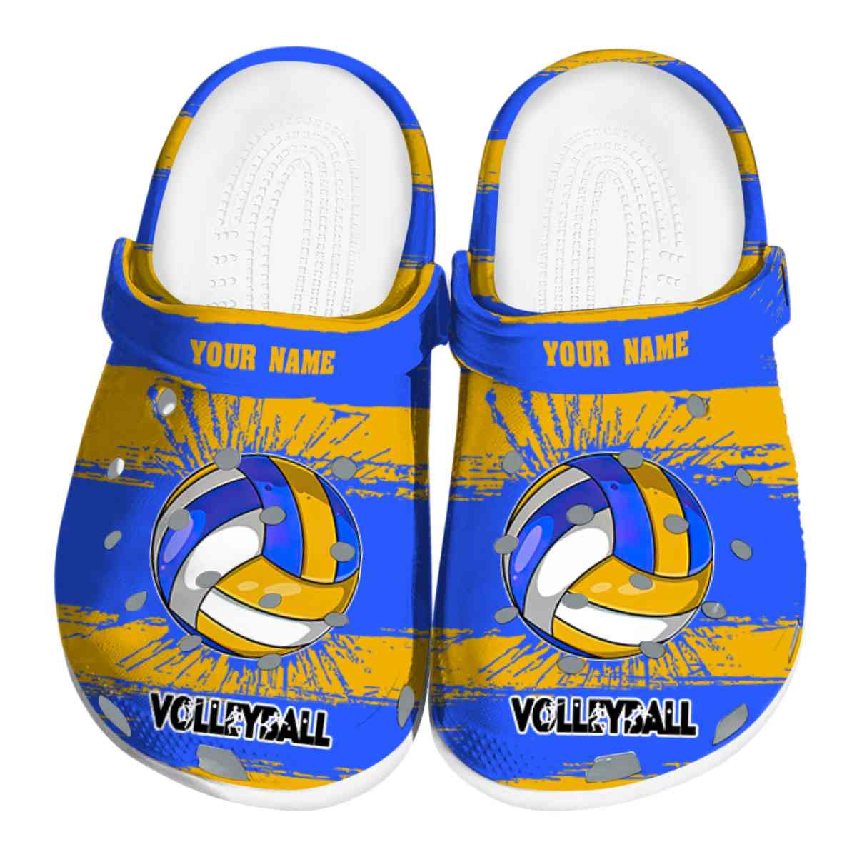 Volleyball Sport Crocs Crocband Clogs Shoes Comfortable For Men Women and Kids