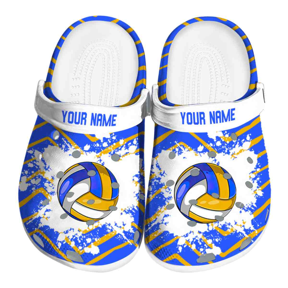 Volleyball Sport Crocs Crocband Clogs Shoes Comfortable For Men Women and Kids