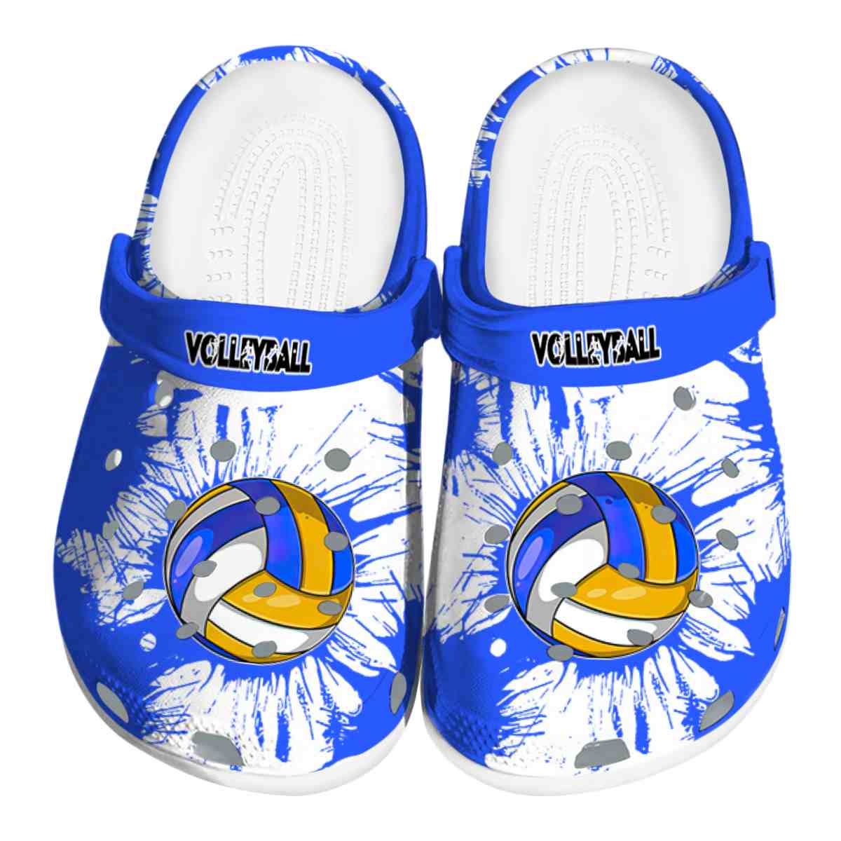 Volleyball Sport Crocs Crocband Clogs Shoes Comfortable For Men Women and Kids