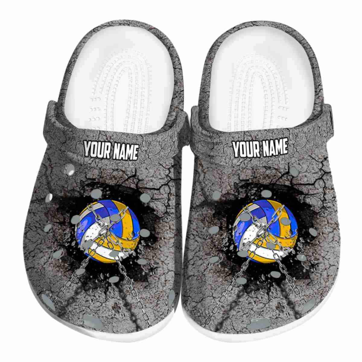 Volleyball Sport Crocs Crocband Clogs Shoes Comfortable For Men Women and Kids