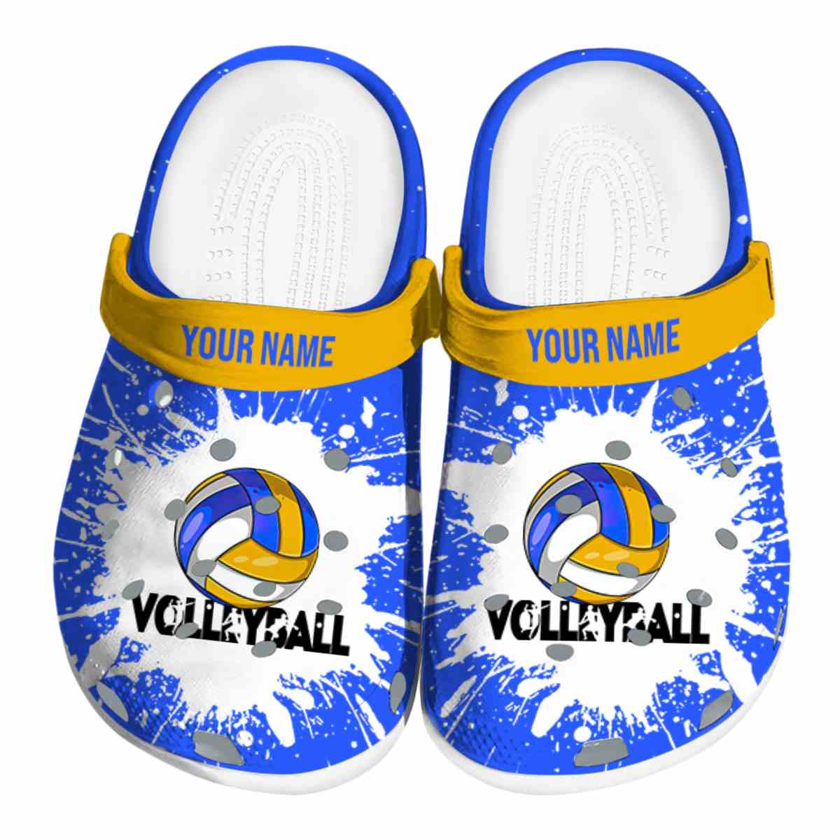 Volleyball Sport Crocs Crocband Clogs Shoes Comfortable For Men Women and Kids