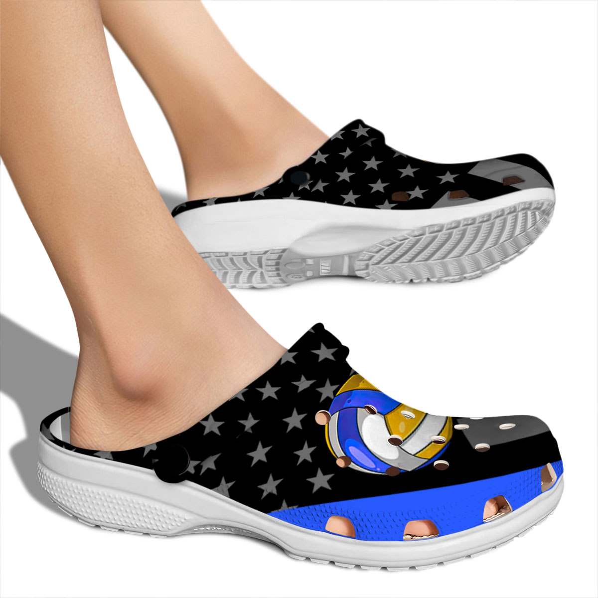 Volleyball Sport Crocs Crocband Clogs Shoes Comfortable For Men Women and Kids - Image 2