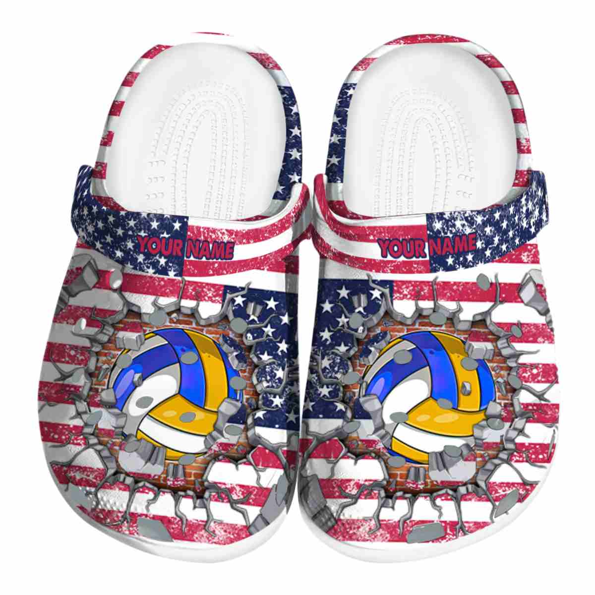 Volleyball Sport Crocs Crocband Clogs Shoes Comfortable For Men Women and Kids