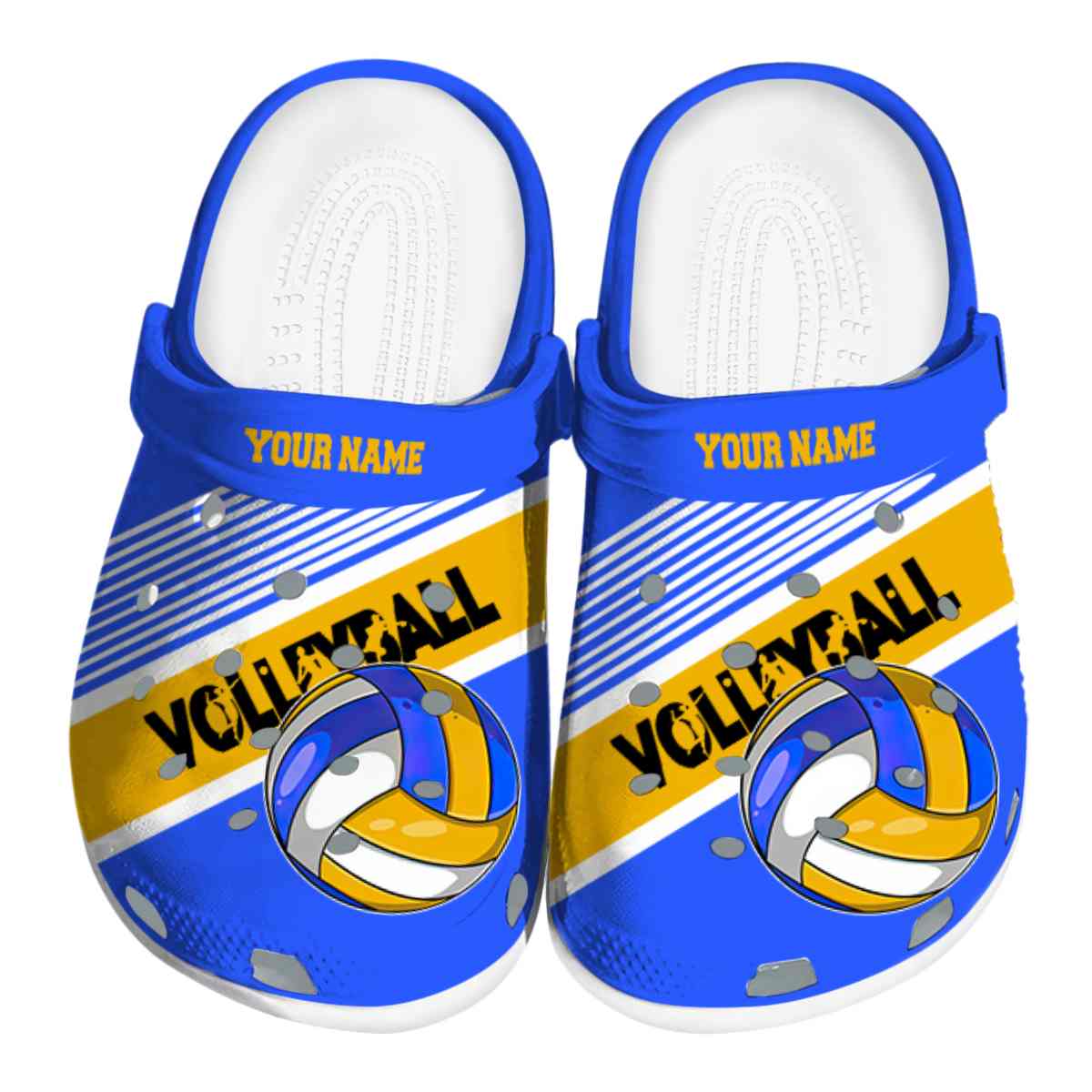 Volleyball Sport Crocs Crocband Clogs Shoes Comfortable For Men Women and Kids