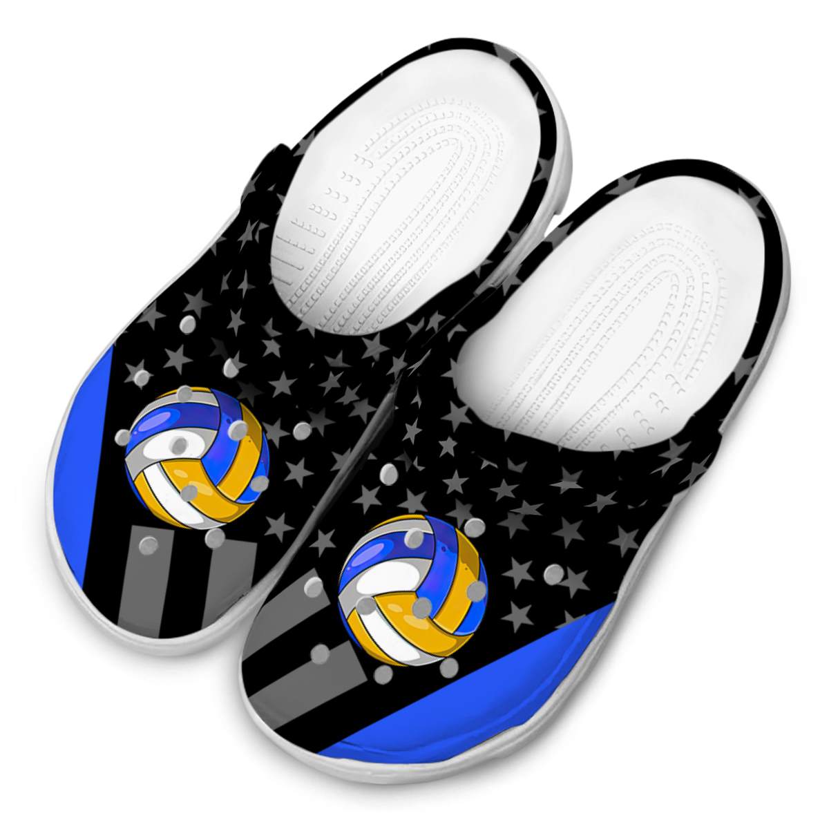 Volleyball Sport Crocs Crocband Clogs Shoes Comfortable For Men Women and Kids - Image 4