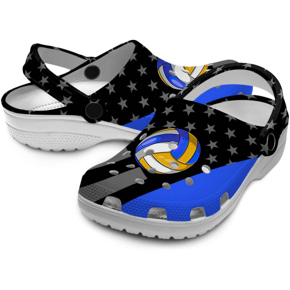 Volleyball Sport Crocs Crocband Clogs Shoes Comfortable For Men Women and Kids - Image 3