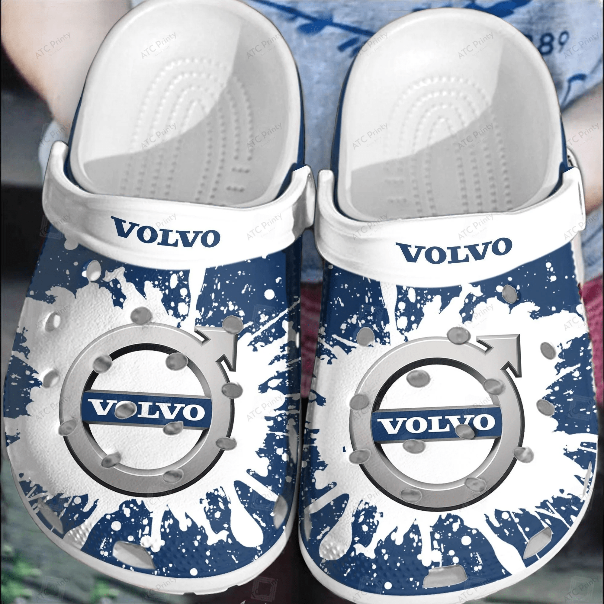 Volvo Crocs Clogs Shoes Crocband Comfortable For Men Women