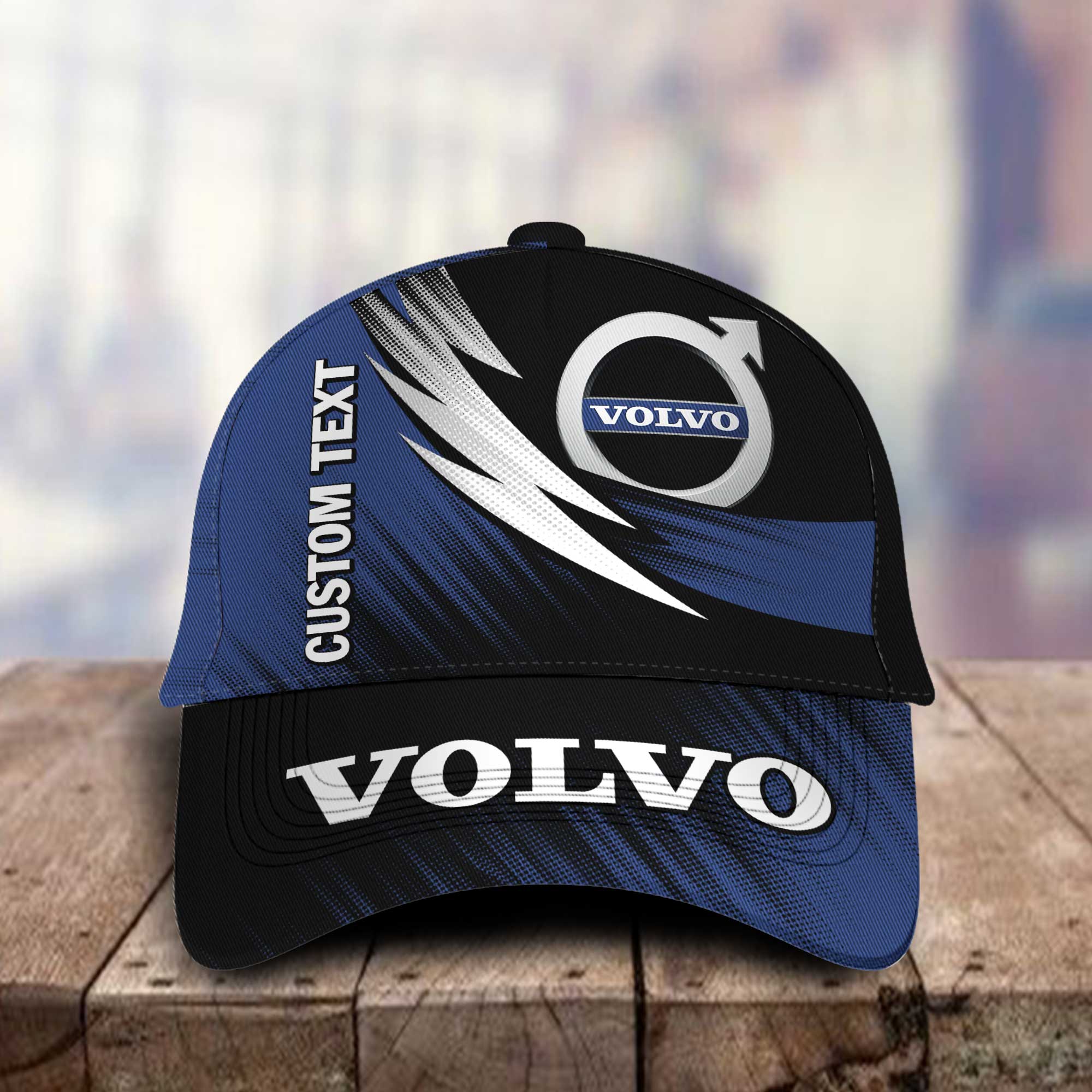 Volvo Personalized Name 3D Classic Cap Hat Gift for Men Women Trucker Hats Custom Hats Gifts For Men & Women