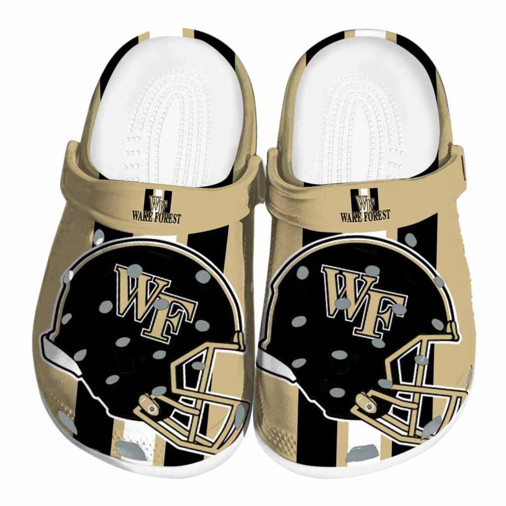 Wake Forest Demon Deacons Helmet Stripes ClogTVC1801799