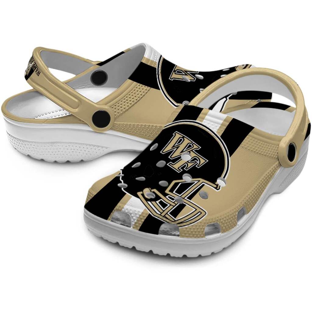 Wake Forest Demon Deacons Helmet Stripes ClogTVC1801799 - Image 3