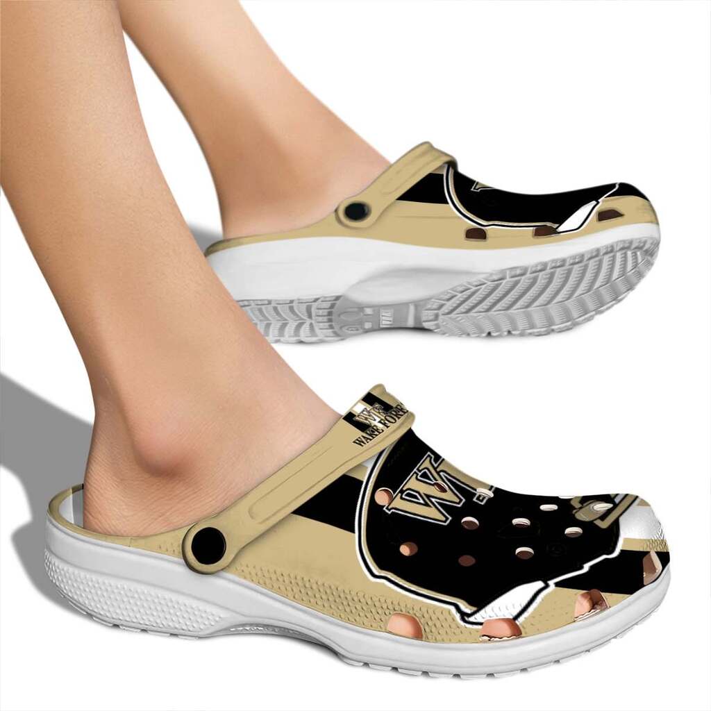 Wake Forest Demon Deacons Helmet Stripes ClogTVC1801799 - Image 2