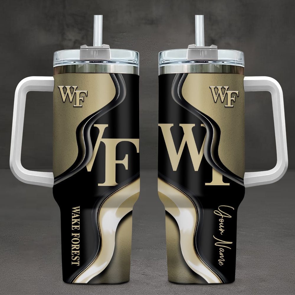 Wake Forest Demon Deacons NCAA Custom Stanley Cup 40 oz 30 oz Tumbler With HandleTVC2301102