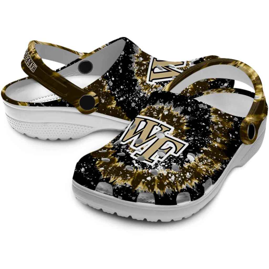 Wake Forest Demon Deacons Radiant Burst Effect ClogTVC1801829 - Image 3