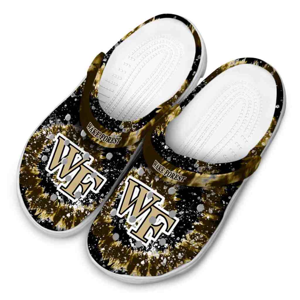 Wake Forest Demon Deacons Radiant Burst Effect ClogTVC1801829 - Image 4
