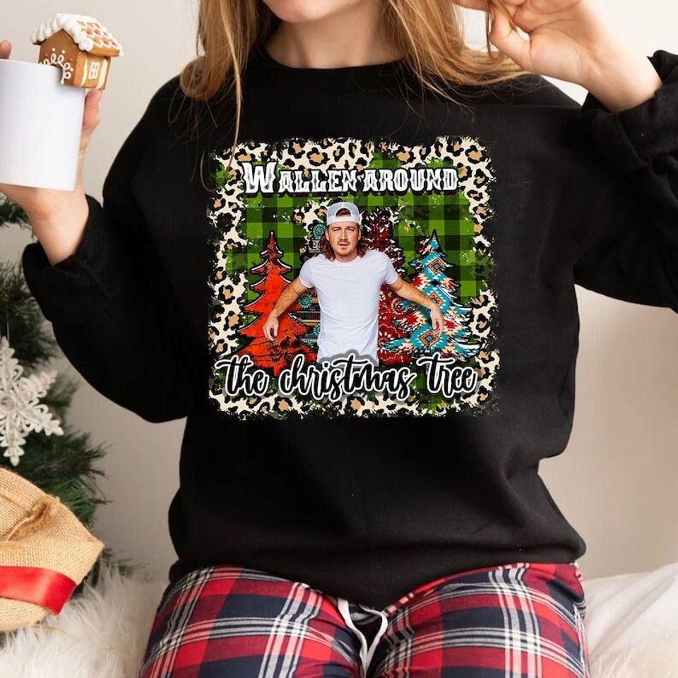 Wallen Around The Christmas Tree Sweatshirt