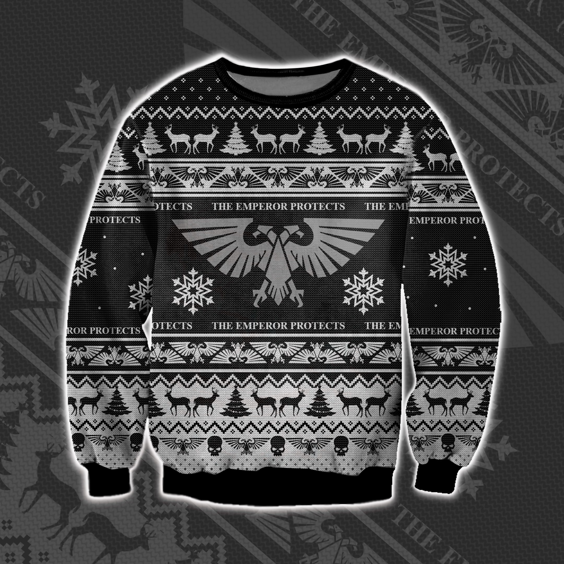Warhammer Ugly Christmas Sweater Adult 3D Funny Matching for family