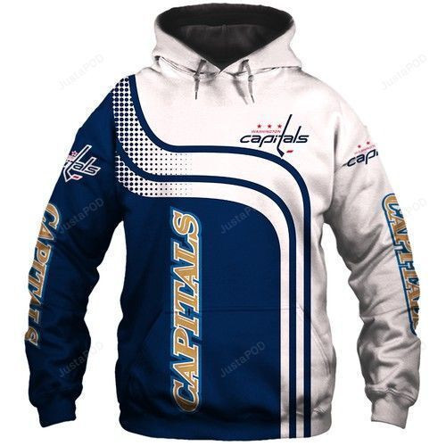 Washington Capitals 3D All Over Print Hoodie, Zip Hoodie