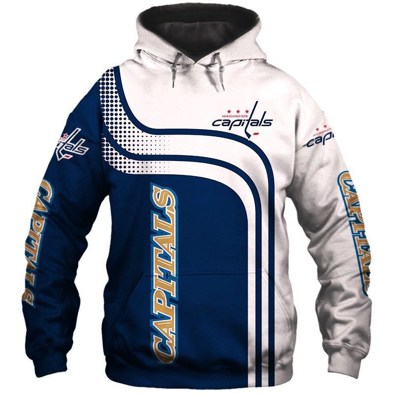 Washington Capitals 3D All Over Print Hoodie, Zip Hoodie