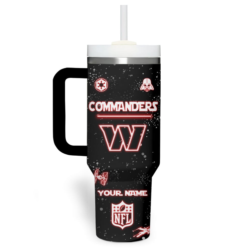 Washington Commanders NFL Custom Stanley Cup 40 oz 30 oz Tumbler With HandleTVC230199 - Image 3