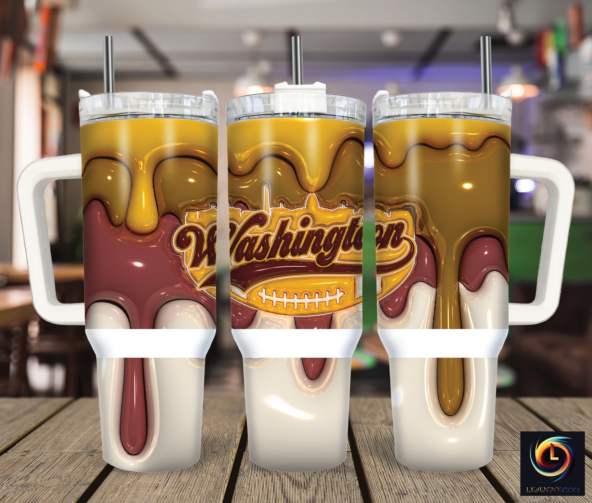 Washington Commanders NFL Custom Stanley Cup 40 oz 30 oz Tumbler With HandleTVC2301997