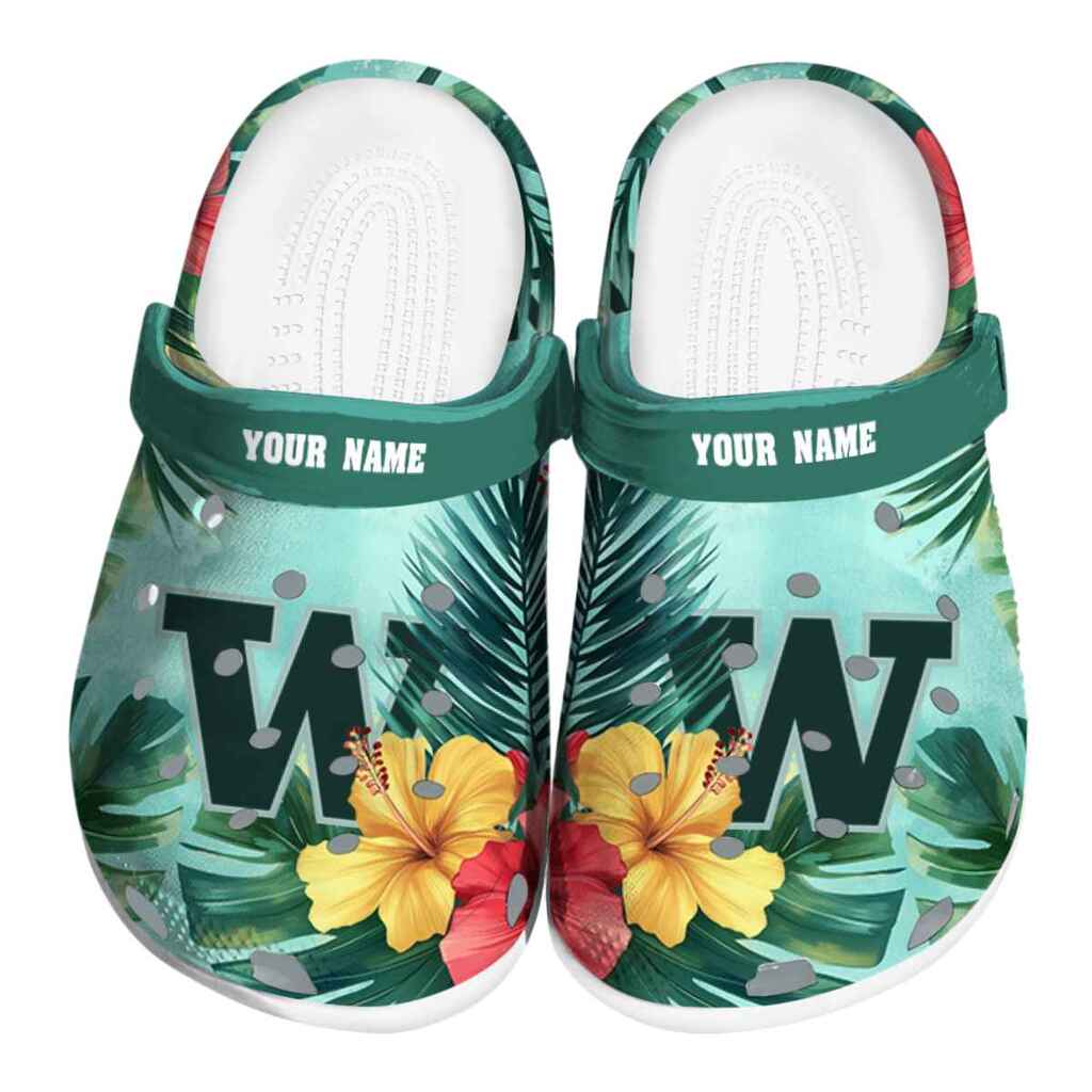 Washington Huskies Tropical Vibes ClogTVC1801973