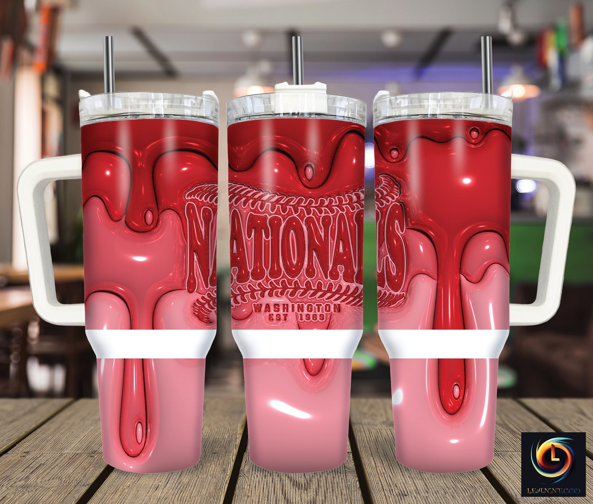 Washington Nationals MLB Custom Stanley Cup 40 oz 30 oz Tumbler With HandleTVC2301999