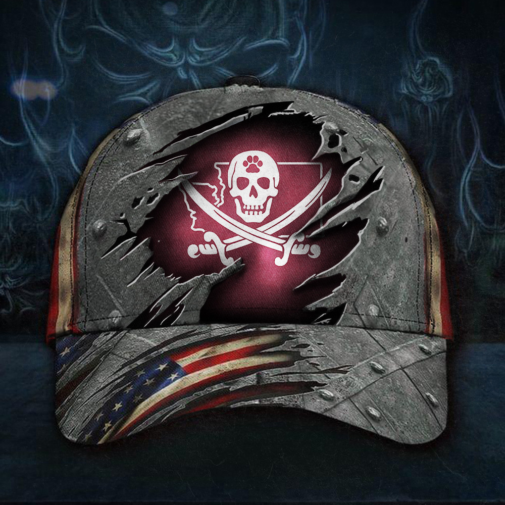 Washington State Pirate American Flag Hat Henry Every Flag Hats Gift For Boyfriend Trucker Hats Custom Hats Gifts For Men & Women