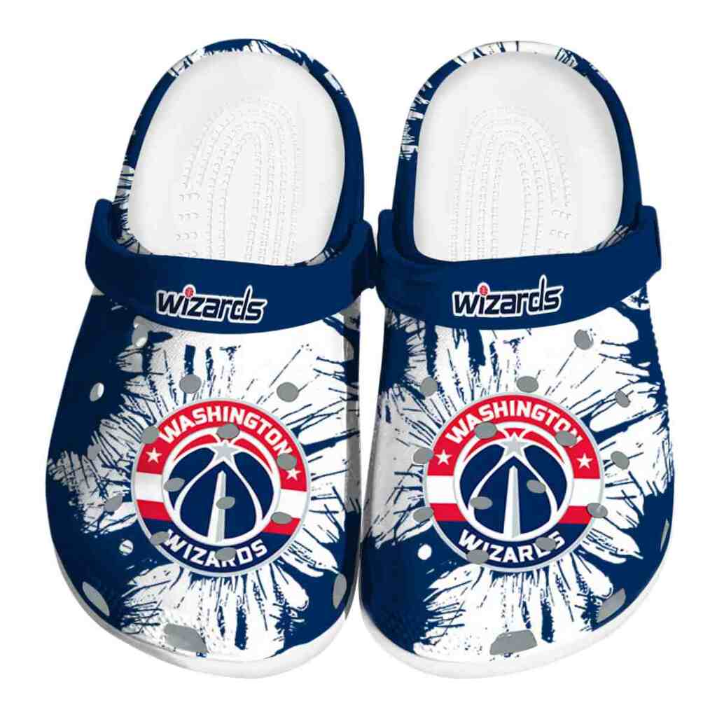 Washington Wizards Splatter Graphics ClogTVC1801736