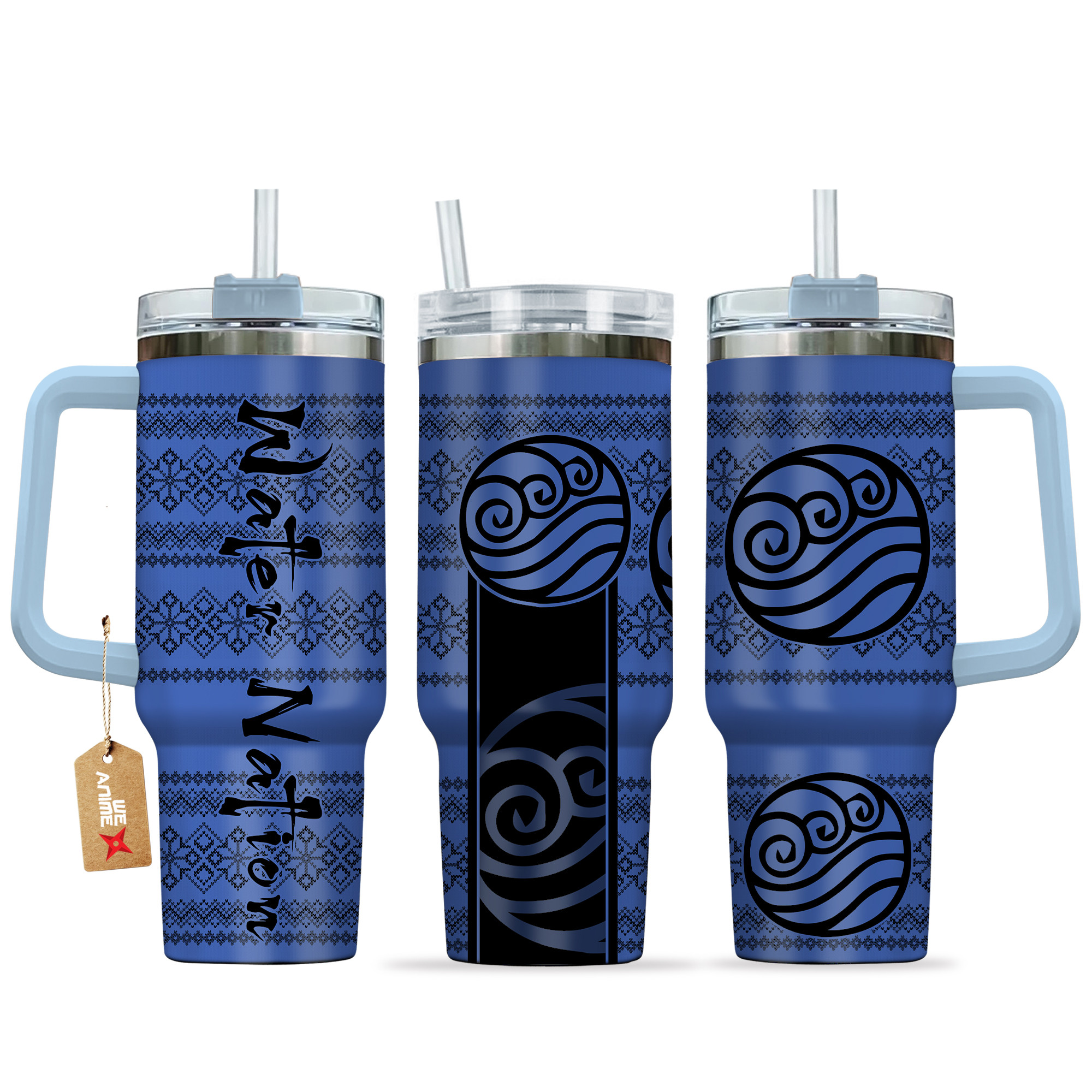 Water Nation Avatar Anime Custom Stanley Cup 40 oz 30 oz Tumbler With HandleTVC2301163