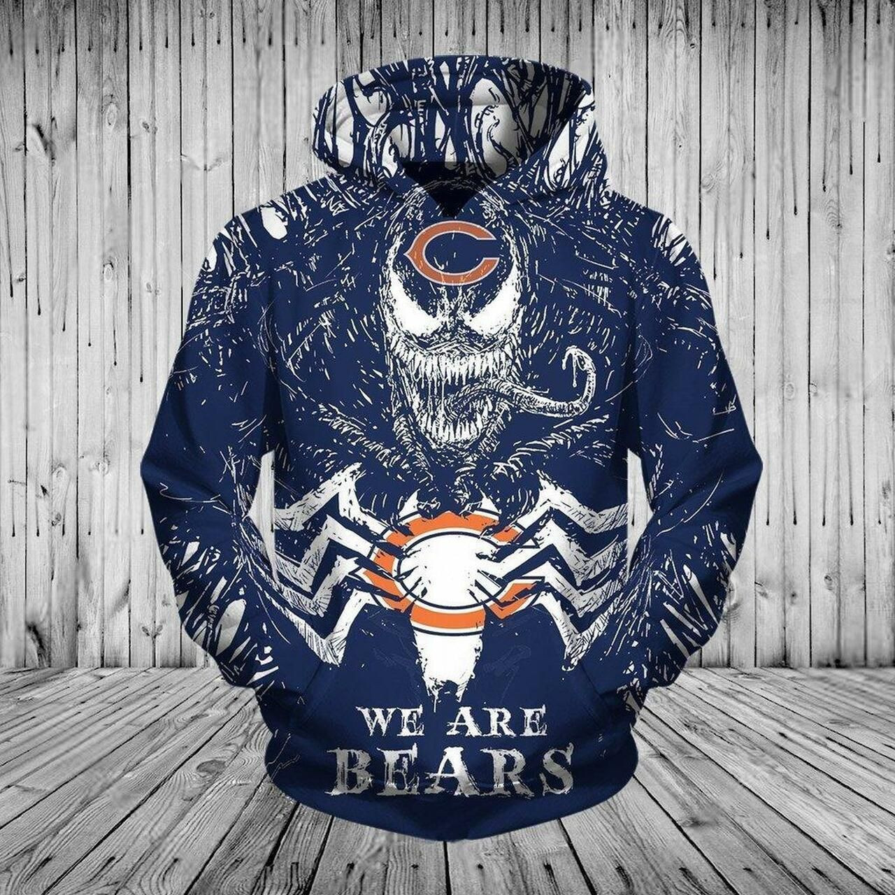 We Are Bears Venom 3D All Over Print Hoodie, Zip Hoodie