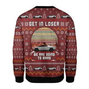 We Are Going To Mars Ugly Christmas Sweater Adult 3D Funny Matching for family - Image 2