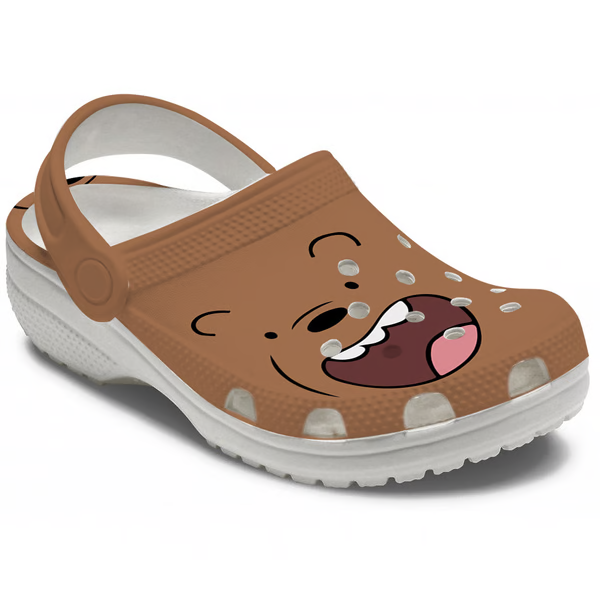 We Bare Bears Cartoon Crocs Crocband Clogs Shoes Comfortable For Men Women and Kids - Image 2