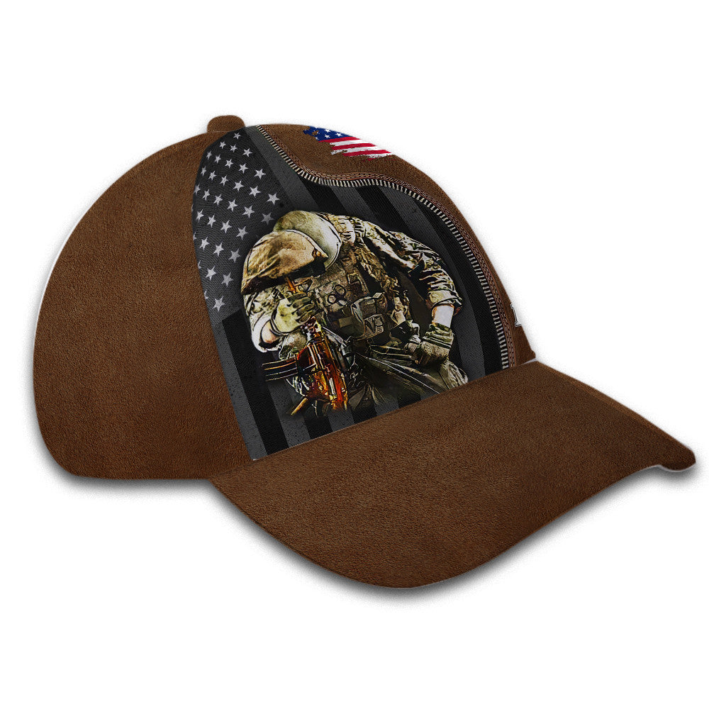 We Kneel For The Fallen Hat Classic Cap Trucker Hats Custom Hats Gifts For Men & Women