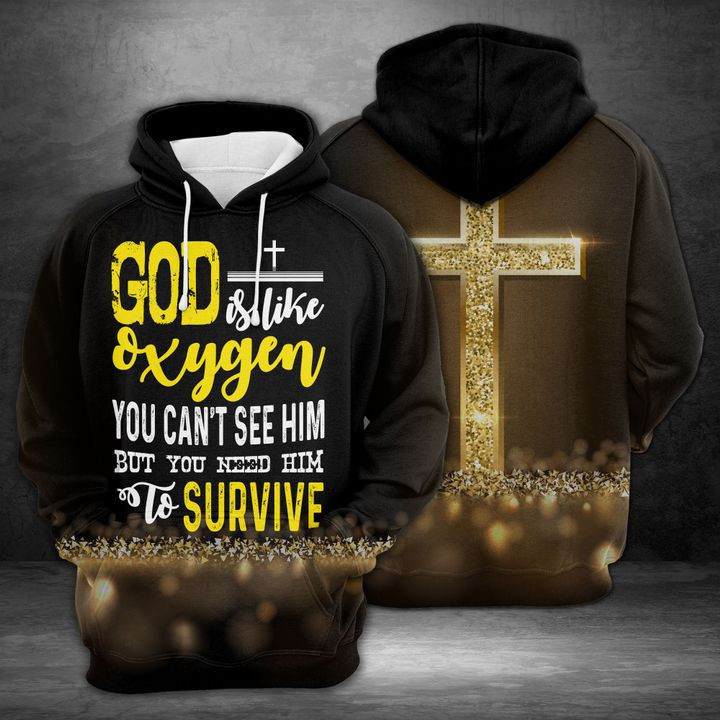 We Need God 3D All Over Print Hoodie, Zip Hoodie