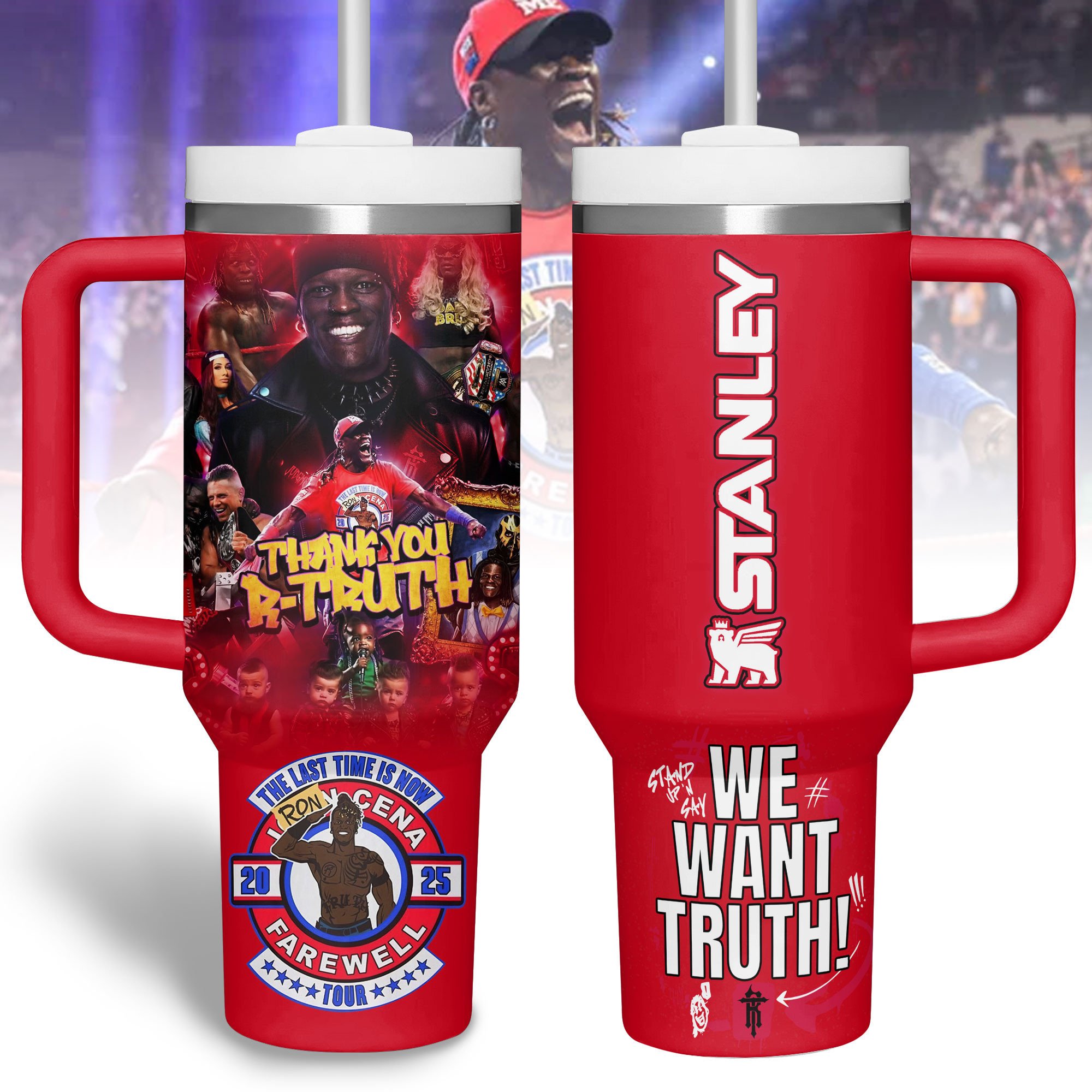 We Want Truth Sports Custom Stanley Cup 40 oz 30 oz Tumbler With HandleTVC2301180