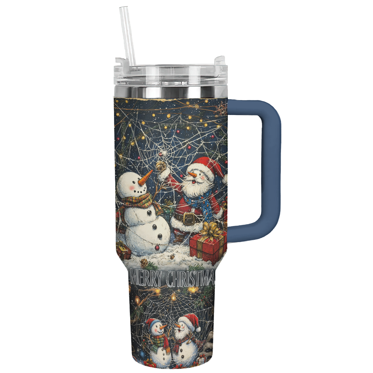 Webbed Winter Magic Christmas Custom Stanley Cup 40 oz 30 oz Tumbler With HandleTVC2301488