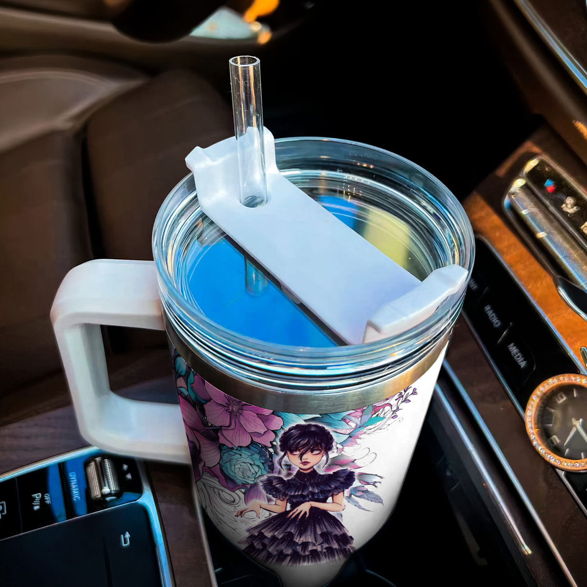 Wednesday Movie Custom Stanley Cup 40 oz 30 oz Tumbler With HandleTVC2301826 - Image 4