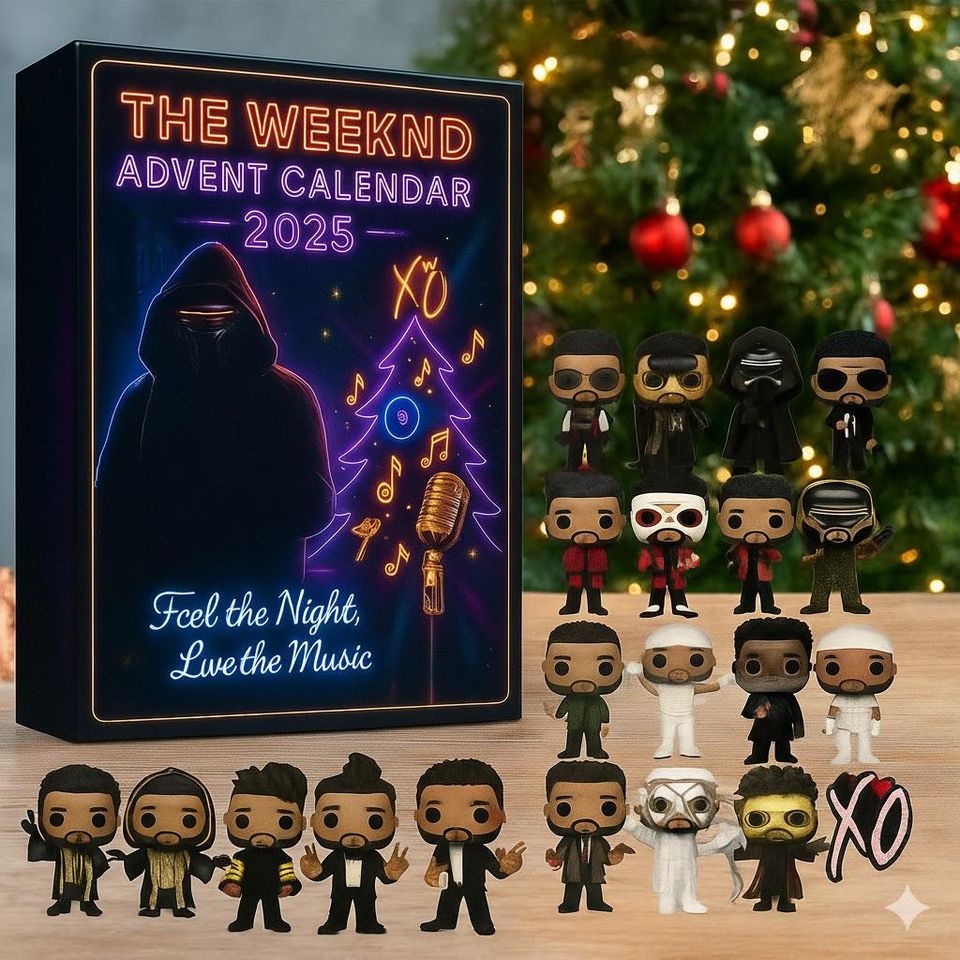 Weeknds Advent Calendar, Christmas Countdown Advent Calendar Gift Box