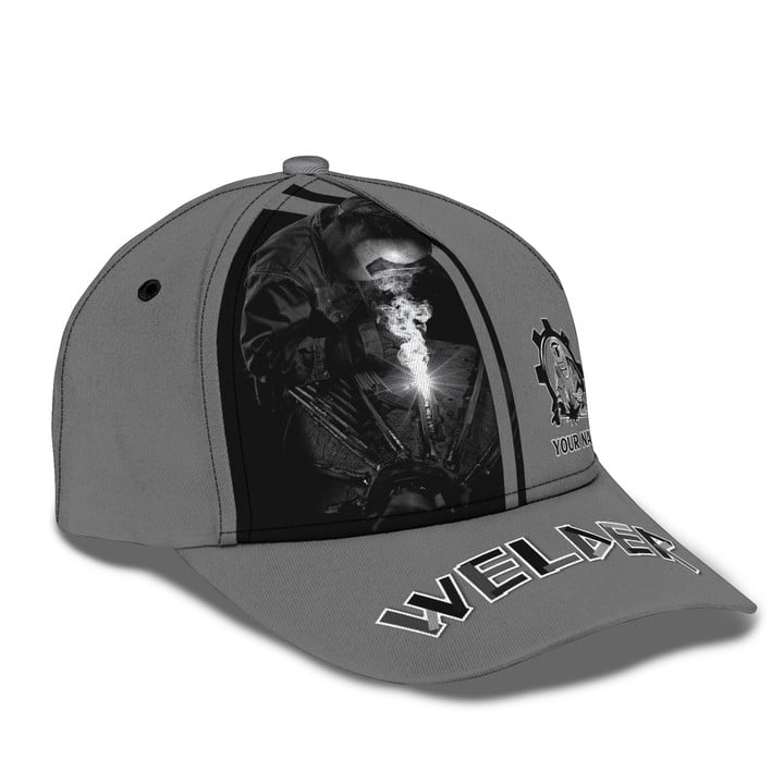Welder Classic Cap Welding Personalized Name 3D Cap Trucker Hats Custom Hats Gifts For Men & Women