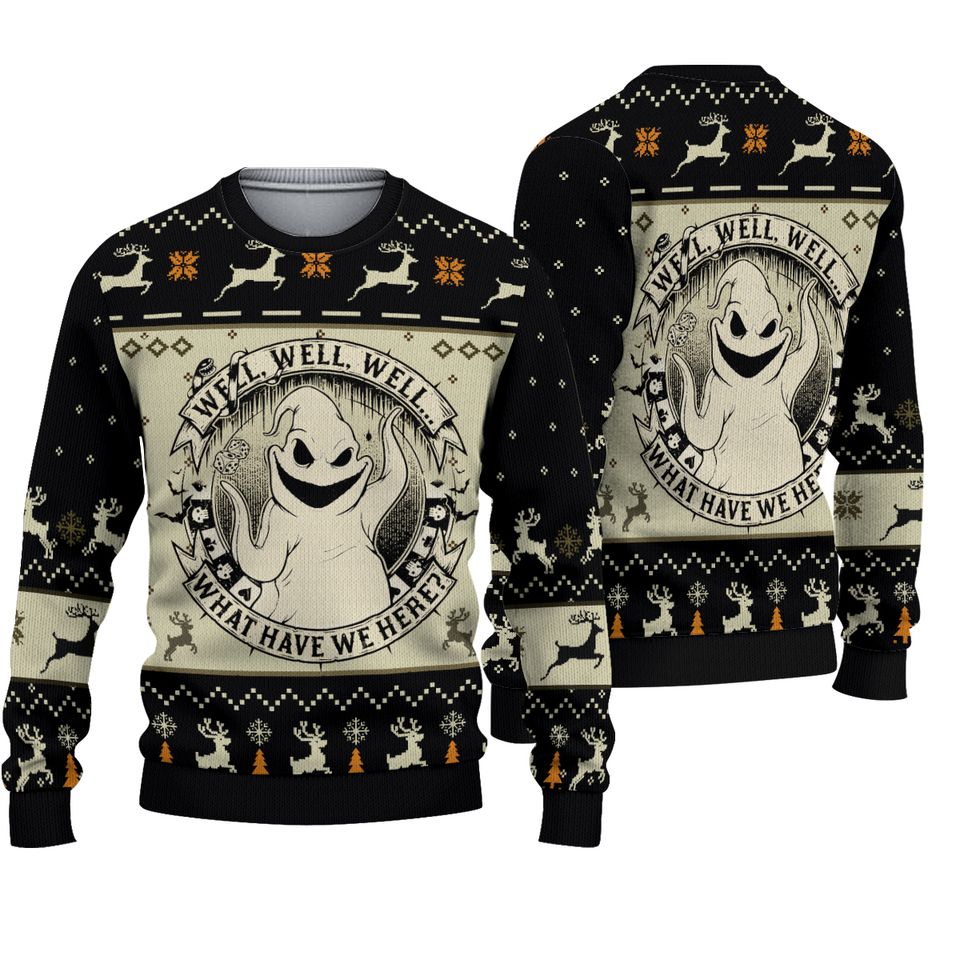 Well Well Well Nightmare 3D All Over Printed T-shirt and Ugly Christmas Sweater