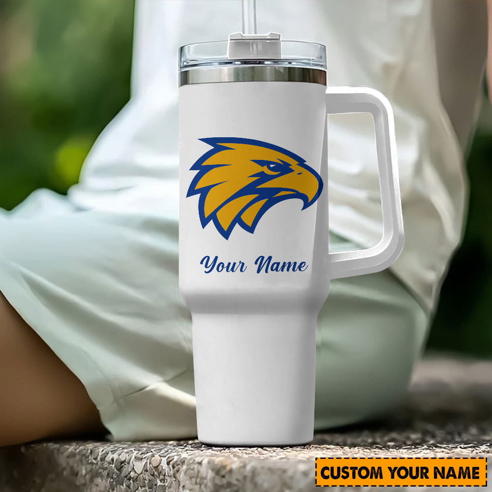 West Coast Eagles AFL Custom Stanley Cup 40 oz 30 oz Tumbler With HandleTVC2301193