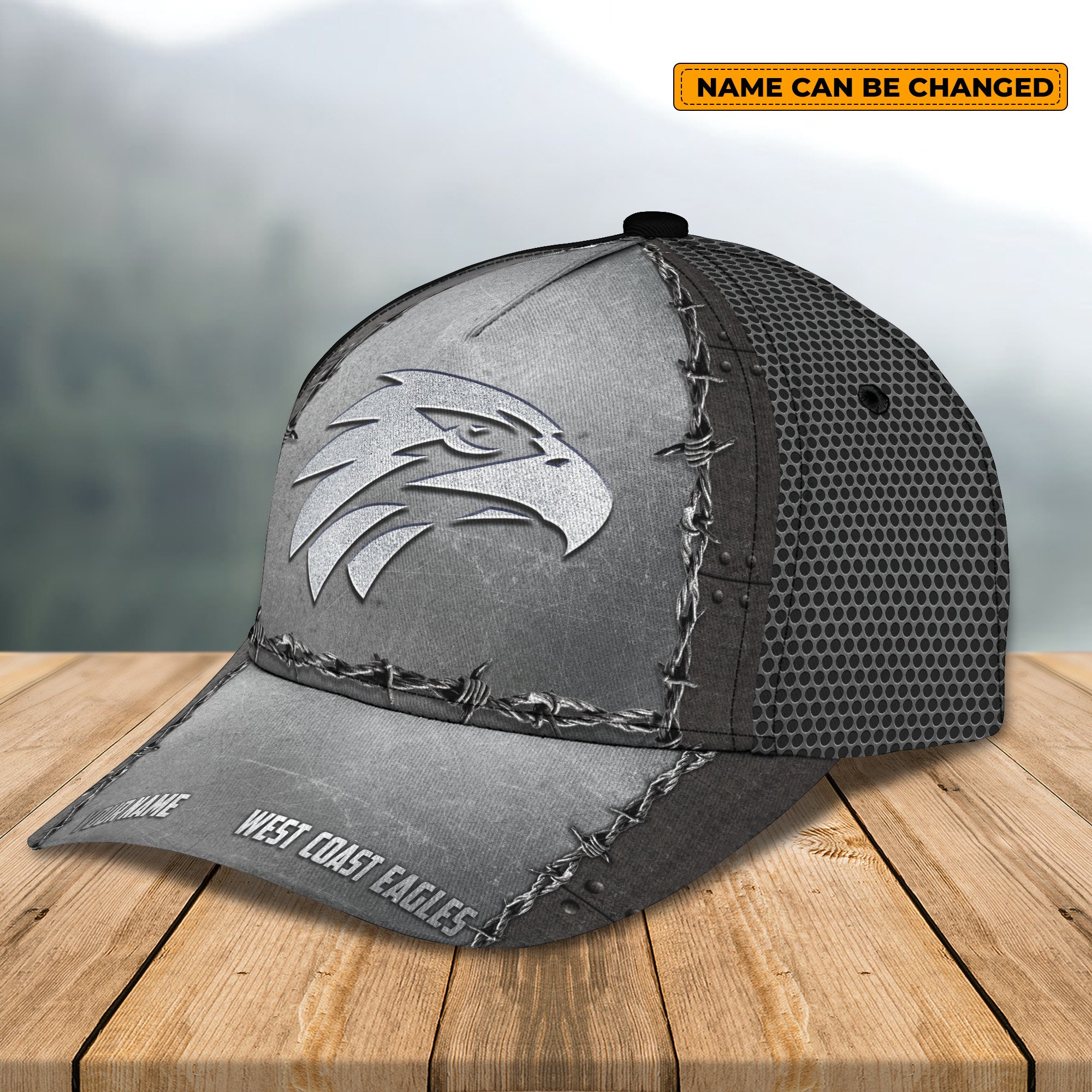 West Coast Eagles Personalized AFL Cap For Fan Baseball Cap Classic Trucker Hats Custom Hats Gifts For Men & Women