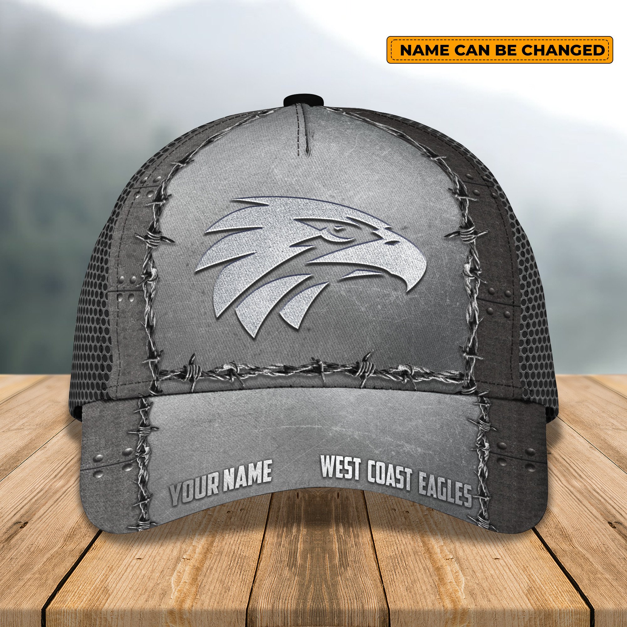 West Coast Eagles Personalized AFL Cap For Fan Baseball Cap Classic Trucker Hats Custom Hats Gifts For Men & Women