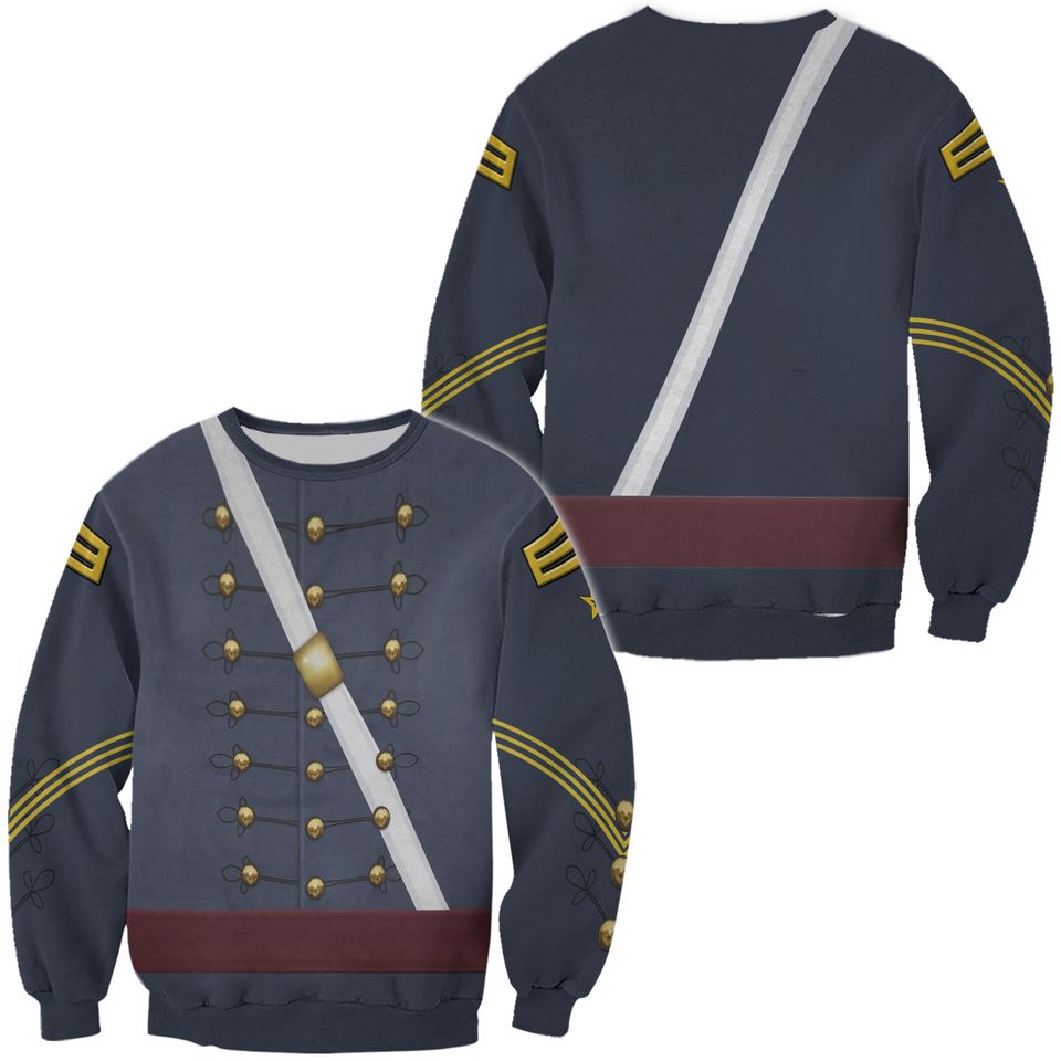 West Point Cadet  3D Sweatshirt - Military Uniform - Halloween Cosplay