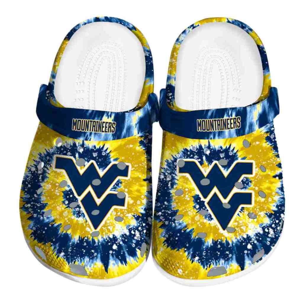 West Virginia Mountaineers Radiant Burst Effect ClogTVC180174